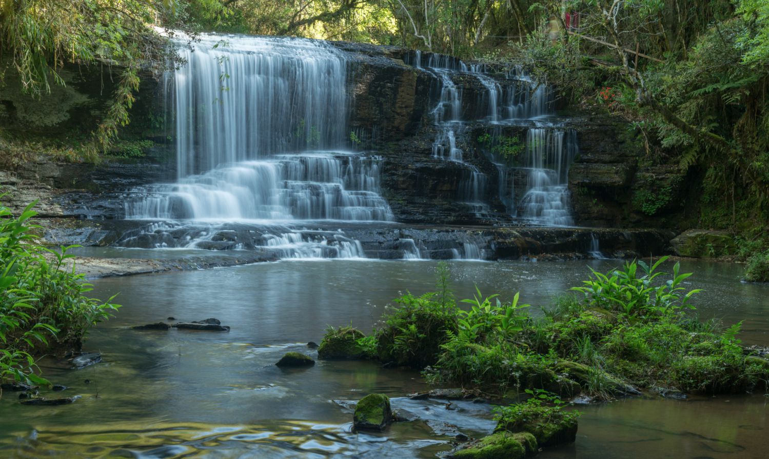 Foto da Cachoeira Perehouski em Prudentópolis, PR
