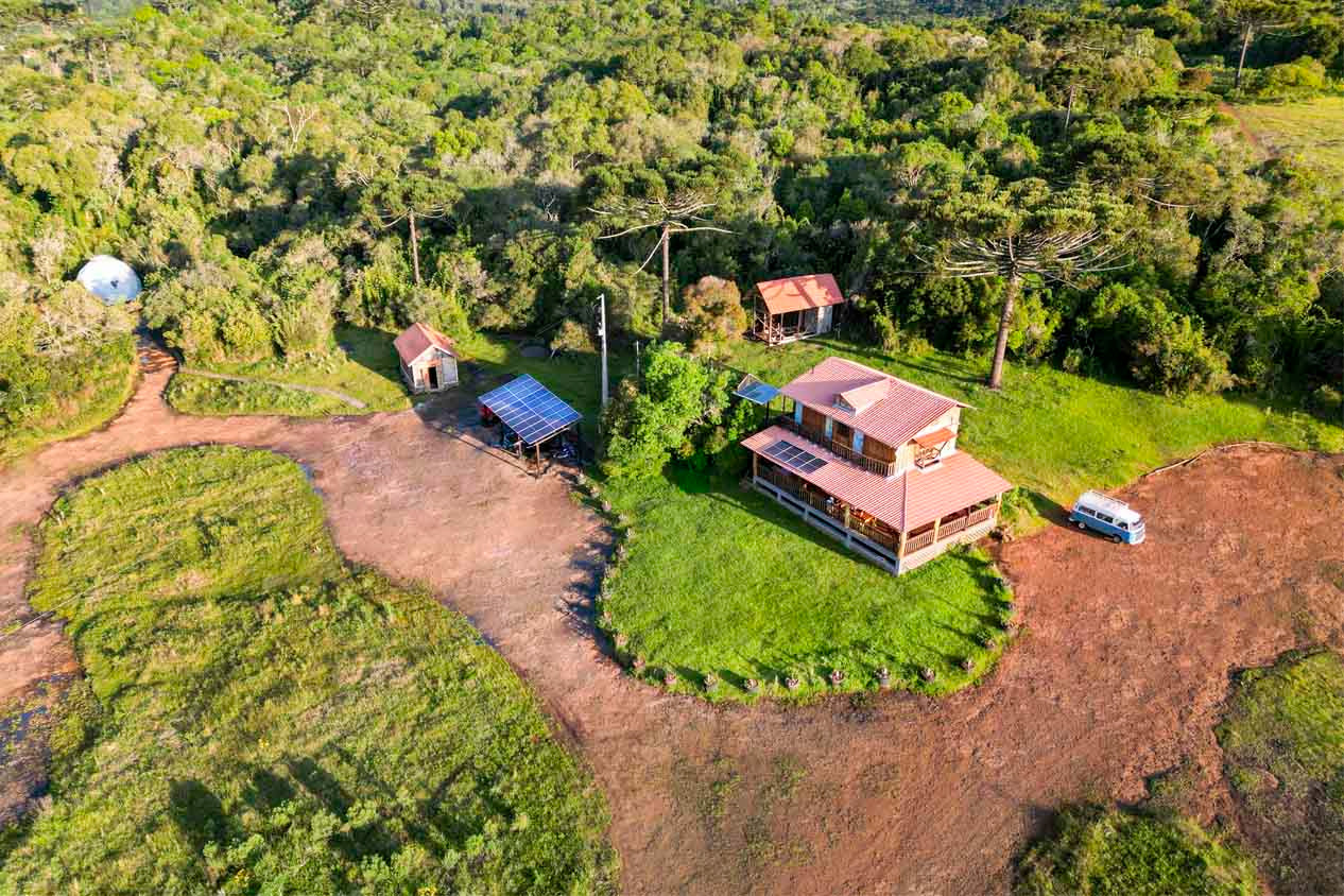 Foto da Gralha Azul Eco Park em Turvo, PR
